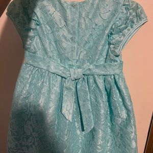 Brand new teal dress for 4T toddler. Perfect for church or tea party!